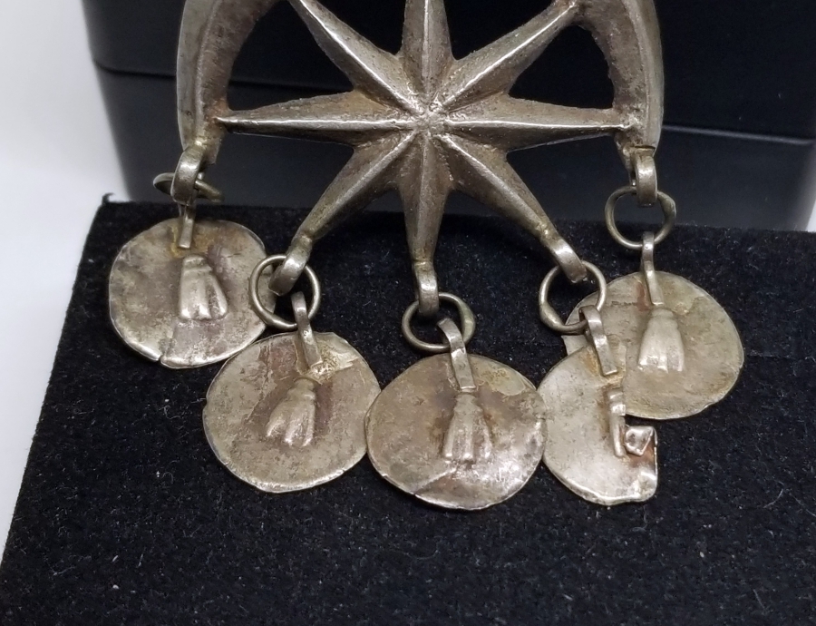 OSMANLI DÖNEMİ AY YILDIZLI GÜMÜŞ AT SÜSÜ