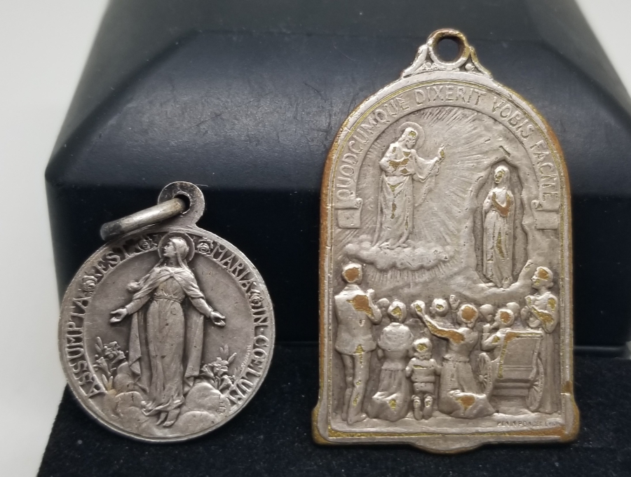 OSMANLI DÖNEMİ 2 ADET VAFTİZ KOLYESİ