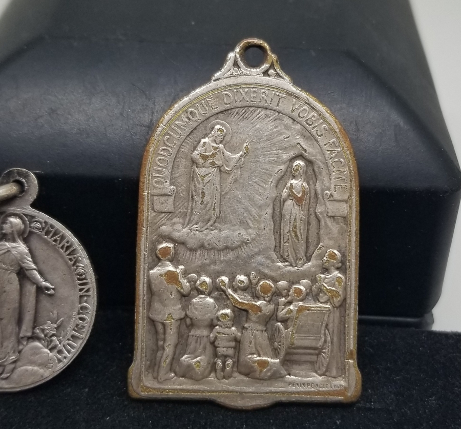 OSMANLI DÖNEMİ 2 ADET VAFTİZ KOLYESİ