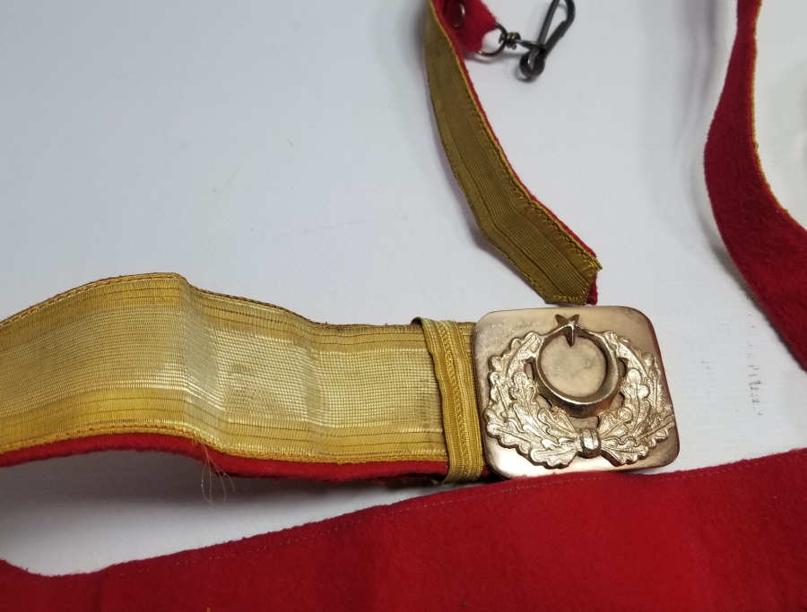 TAM TAKIM ANTİKA SUBAY KEMERİ