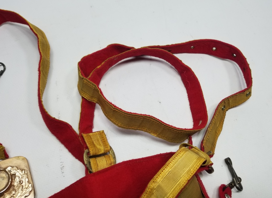 TAM TAKIM ANTİKA SUBAY KEMERİ