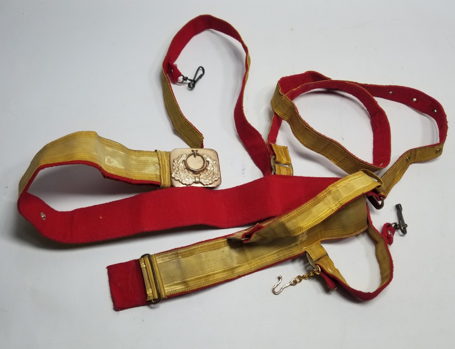 TAM TAKIM ANTİKA SUBAY KEMERİ