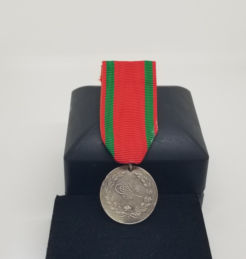 OSMANLI DÖNEMİ GÜMÜŞ YUNAN HARBİ MADALYASI