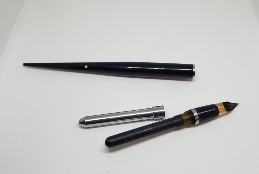 SCHAFFER MARKA ALTIN UÇLU ANTİKA DOLMA KALEM