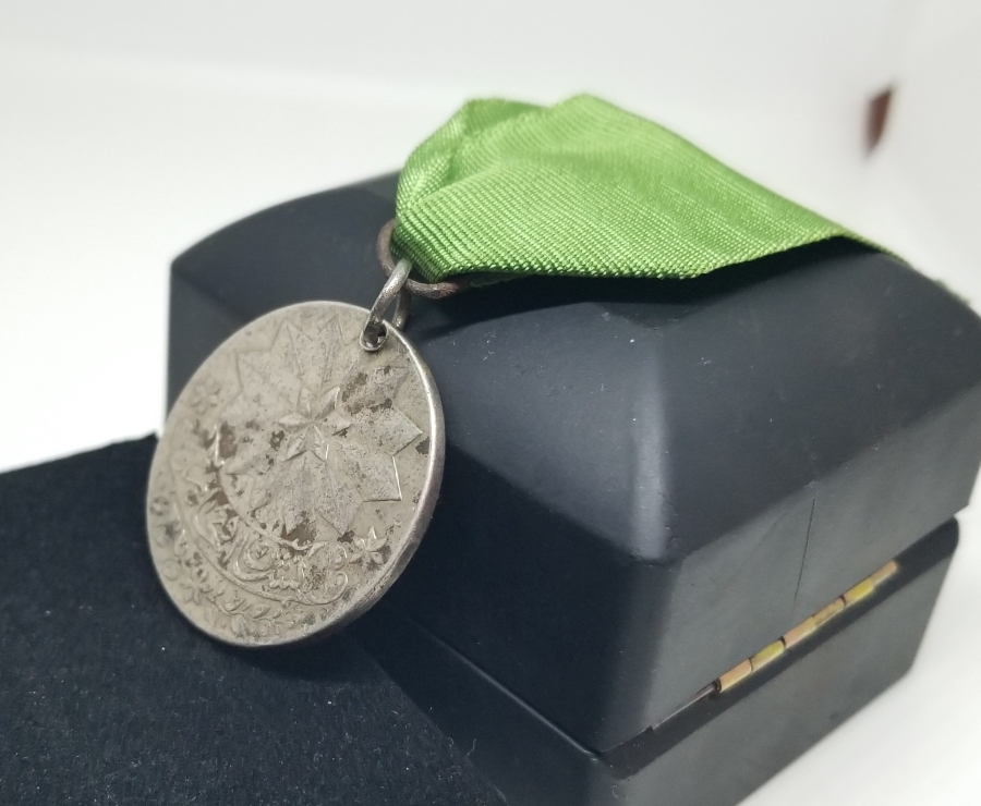 OSMANLI DÖNEMİ GÜMÜŞ İFTİHAR MADALYASI