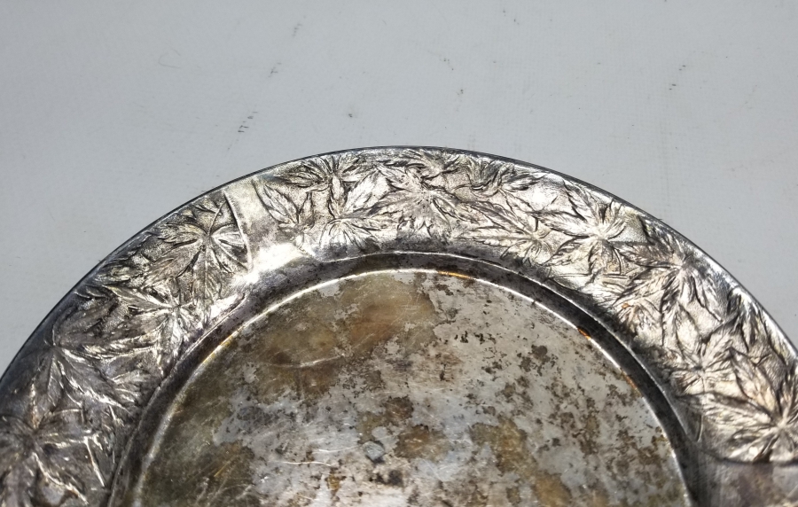 OSMANLI DÖNEMİ MEŞHUR DECUGIS MAĞAZASI DAMGALI İKRAMLIK TABAK