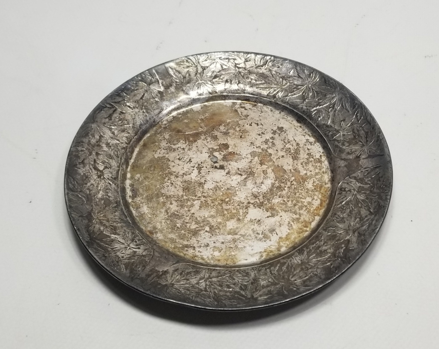 OSMANLI DÖNEMİ MEŞHUR DECUGIS MAĞAZASI DAMGALI İKRAMLIK TABAK