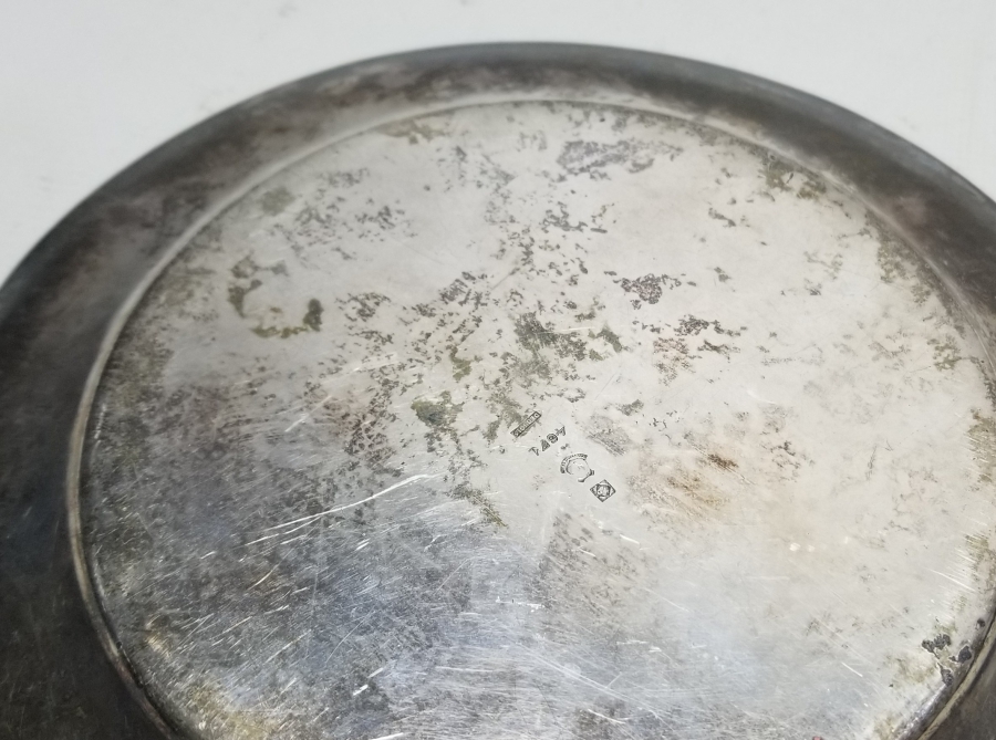 OSMANLI DÖNEMİ MEŞHUR DECUGIS MAĞAZASI DAMGALI İKRAMLIK TABAK