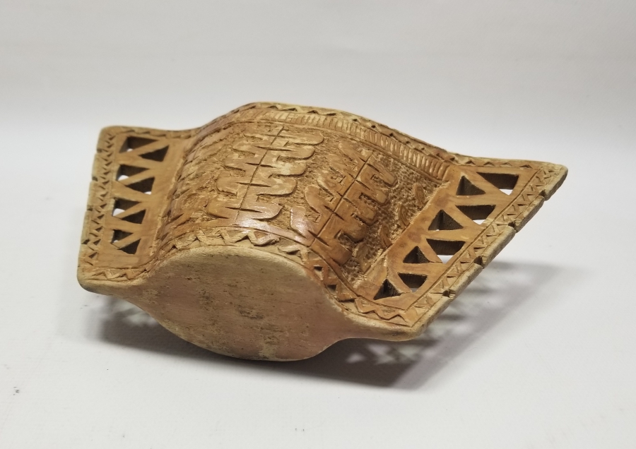 OSMANLI DÖNEMİ EL OYMA AHŞAP KAŞIKLIK