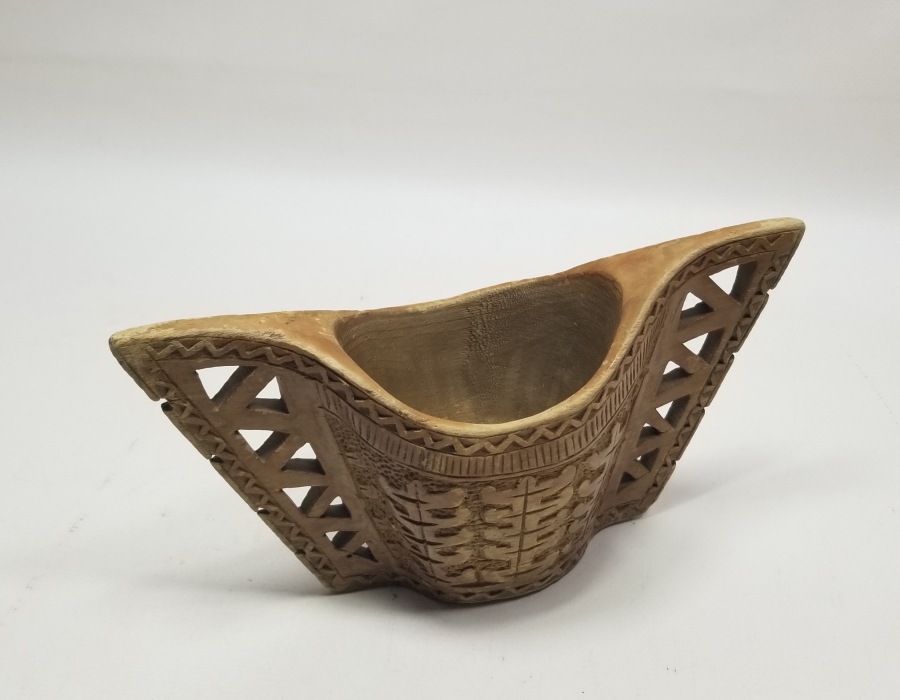 OSMANLI DÖNEMİ EL OYMA AHŞAP KAŞIKLIK