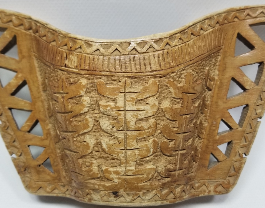 OSMANLI DÖNEMİ EL OYMA AHŞAP KAŞIKLIK