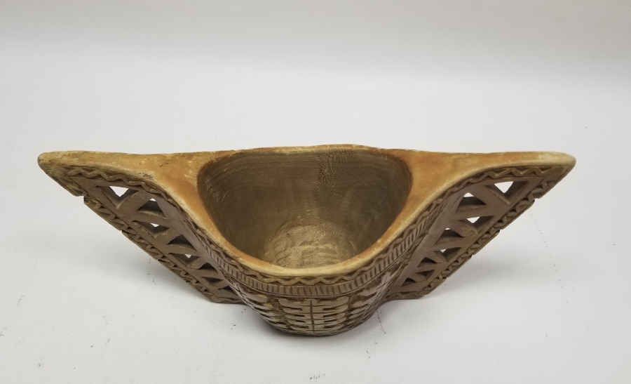 OSMANLI DÖNEMİ EL OYMA AHŞAP KAŞIKLIK