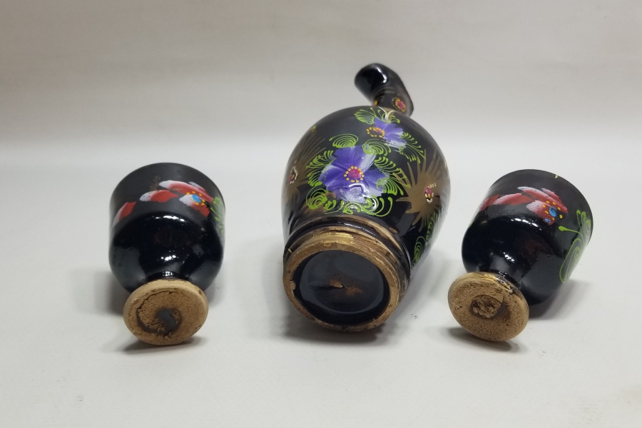 EL BOYAMA ANTİKA LİKÖR TAKIMI