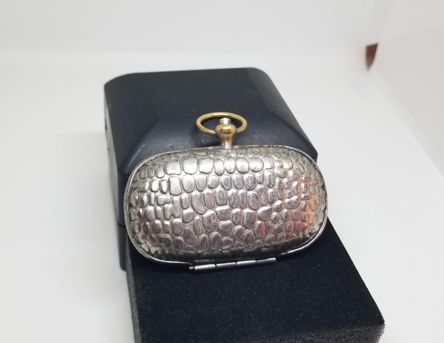 GÜMÜŞ KAPLAMA ANTİKA BOZUK PARA CÜZDANI