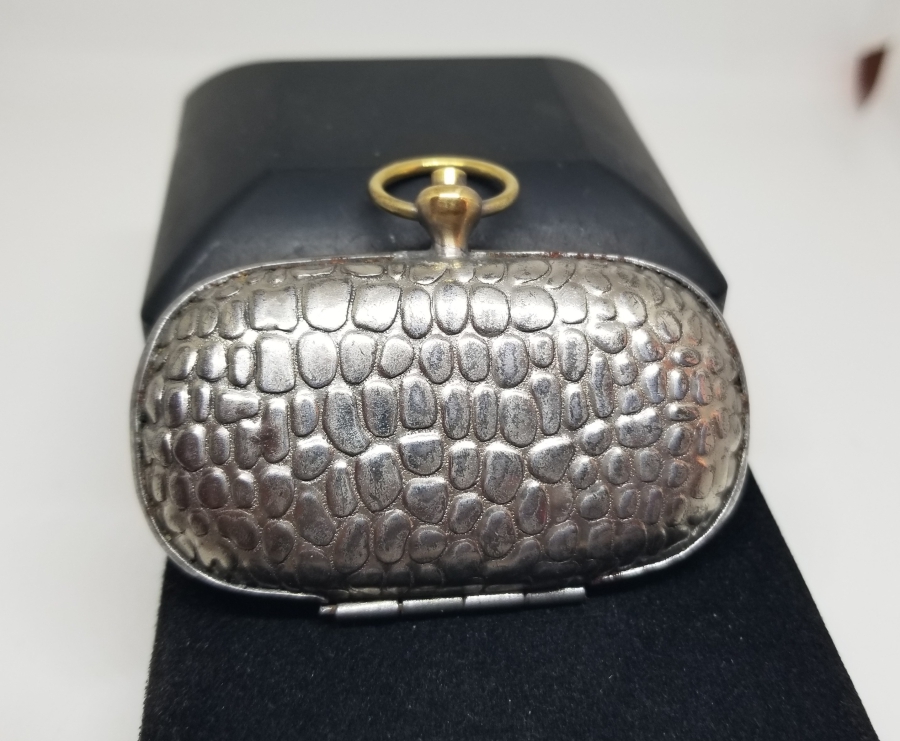 GÜMÜŞ KAPLAMA ANTİKA BOZUK PARA CÜZDANI