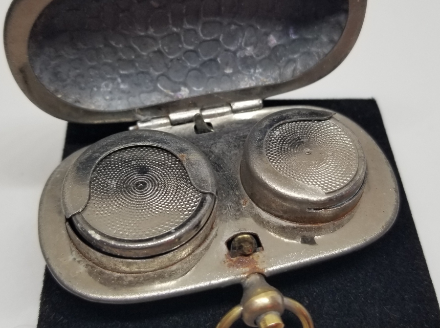 GÜMÜŞ KAPLAMA ANTİKA BOZUK PARA CÜZDANI