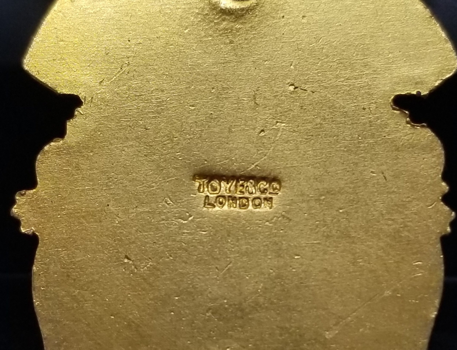 ANTİKA MİNELİ MASONİK ROZET