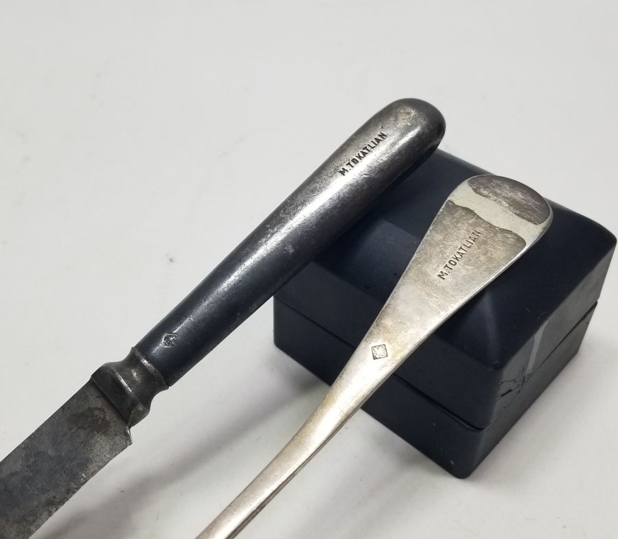 OSMANLI DÖNEMİ TOKATLIAN OTELİ'NE AİT ÇATAL - BIÇAK