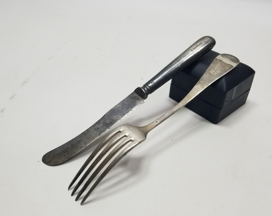 OSMANLI DÖNEMİ TOKATLIAN OTELİ'NE AİT ÇATAL - BIÇAK