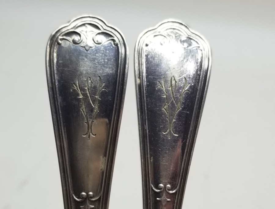 GÜMÜŞ KAPLAMA ANTİKA CHRISTOFLE ÇATAL - KAŞIK