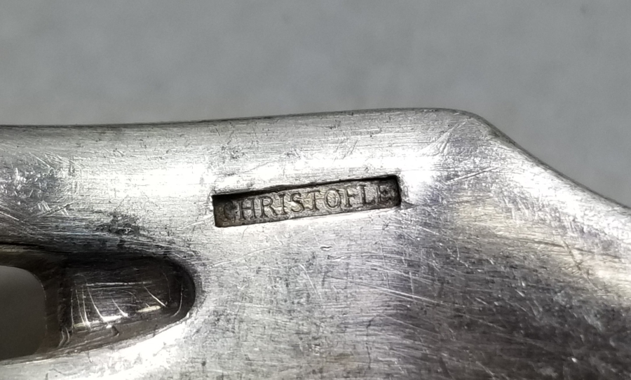 GÜMÜŞ KAPLAMA ANTİKA CHRISTOFLE ÇATAL - KAŞIK