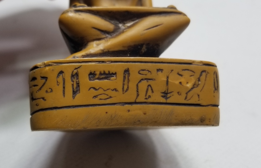 EL YAPIMI MISIR DEKORATİF BİBLO