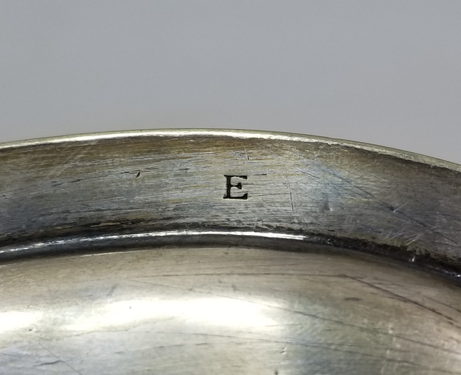 GÜMÜŞ KAPLAMA BÜYÜK BOY OSMANLI DÖNEMİ PERA PALAS SERVİS TABAĞI