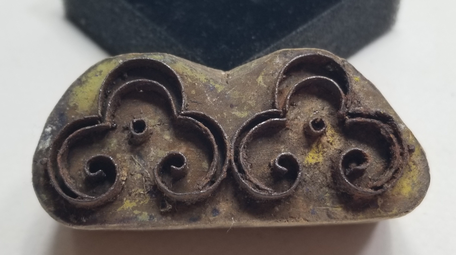 OSMANLI DÖNEMİ NADİR TOPHANE TEPSİ BASKI KALIBI