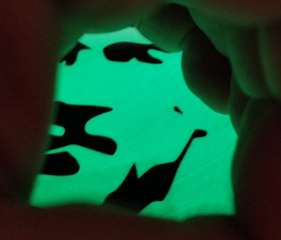 EL BOYAMA FOSFORLU ATATÜRK GÖRSELLİ KÜTAHYA DUVAR TABAĞI