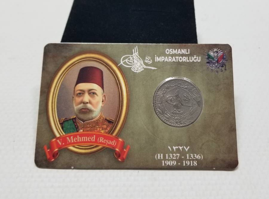 MEHMET REŞAT HAN DÖNEMİ KOLEKSİYONLUK NİKEL 20 PARA