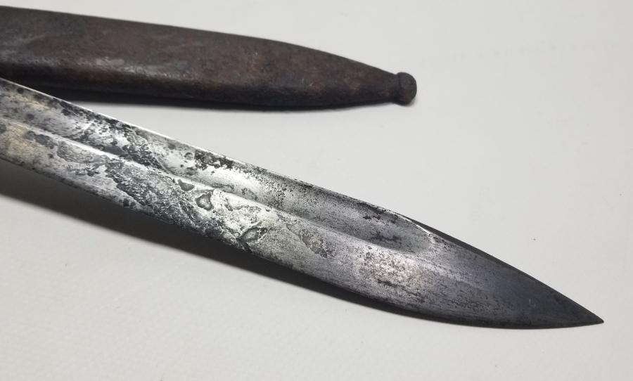 1. DÜNYA SAVAŞI 1916 TARİHLİ NADİR BUTCHER SÜNGÜSÜ - ÇOK NADİR