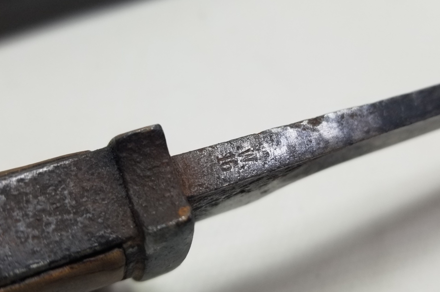 1. DÜNYA SAVAŞI 1916 TARİHLİ NADİR BUTCHER SÜNGÜSÜ - ÇOK NADİR