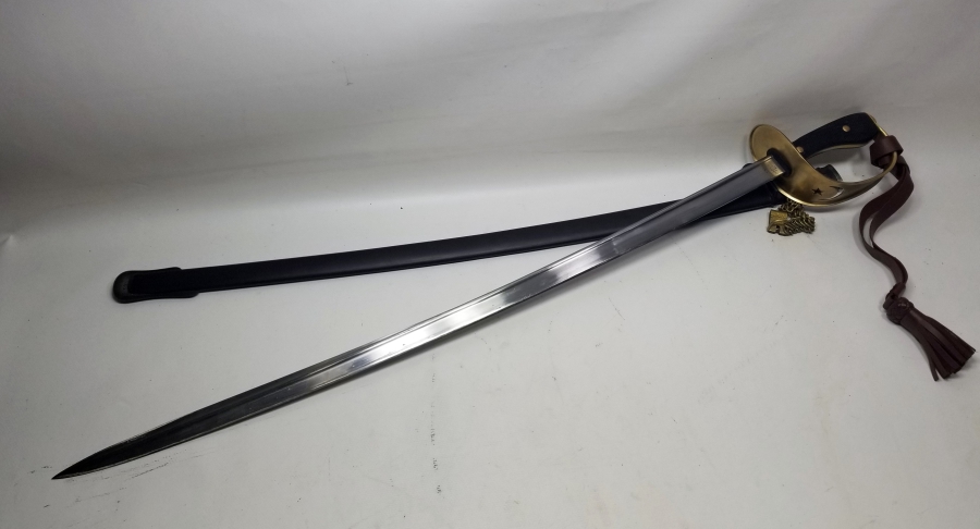 ABDÜLHAMİD HAN DÖNEMİ OSMANLICA YAZILI ÇOK NADİR TAM TAKIM SÜVARİ KILICI