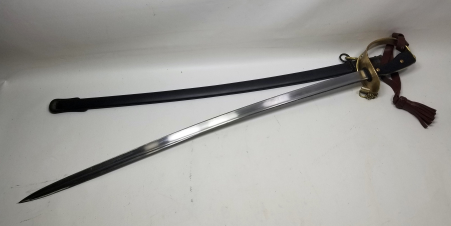 ABDÜLHAMİD HAN DÖNEMİ OSMANLICA YAZILI ÇOK NADİR TAM TAKIM SÜVARİ KILICI