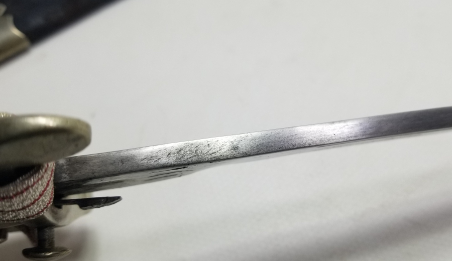 ORİJİNAL PÜSKÜLÜYLE ÇOK NADİR OSMANLI DÖNEMİ POLİS KILICI - OSMANLICA YAZILISI İLK KEZ GÖRÜLÜYOR