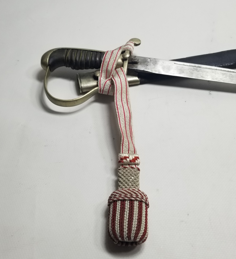 ORİJİNAL PÜSKÜLÜYLE ÇOK NADİR OSMANLI DÖNEMİ POLİS KILICI - OSMANLICA YAZILISI İLK KEZ GÖRÜLÜYOR