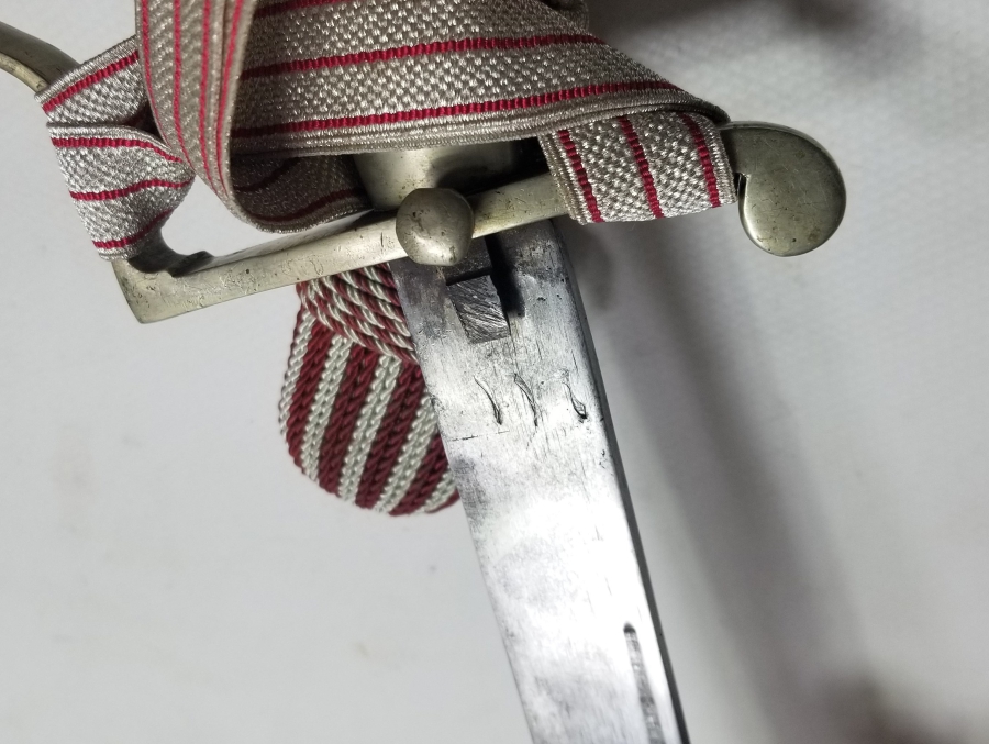 ORİJİNAL PÜSKÜLÜYLE ÇOK NADİR OSMANLI DÖNEMİ POLİS KILICI - OSMANLICA YAZILISI İLK KEZ GÖRÜLÜYOR