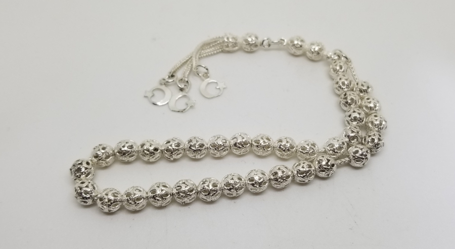 ÖZEL YAPIM GÜMÜŞ TESPİH