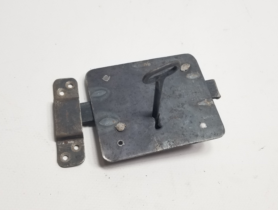 ORİJİNAL ANAHTARIYLA OSMANLI DÖNEMİ EL YAPIMI KAPI KİLİDİ