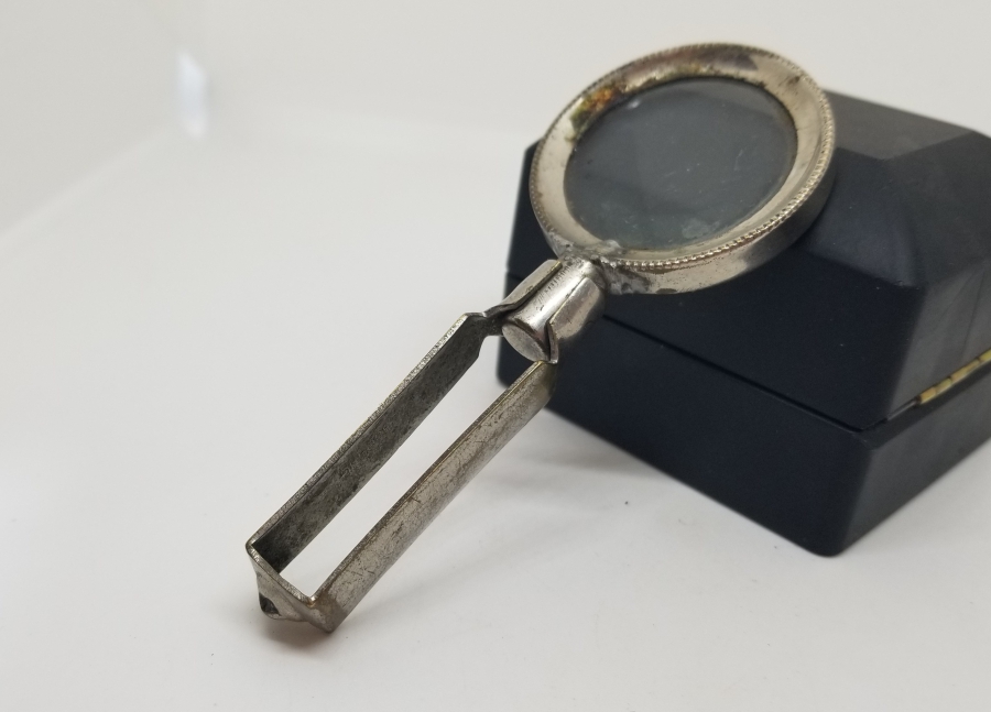 NADİR TİPTE KATLANIR FORMLU OSMANLI DÖNEMİ BÜYÜTEÇ