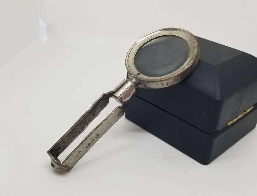 NADİR TİPTE KATLANIR FORMLU OSMANLI DÖNEMİ BÜYÜTEÇ