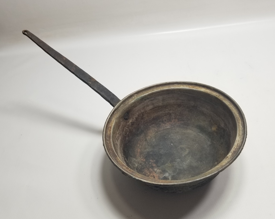 EL YAPIMI OSMANLI DÖNEMİ BAKIR TAVA