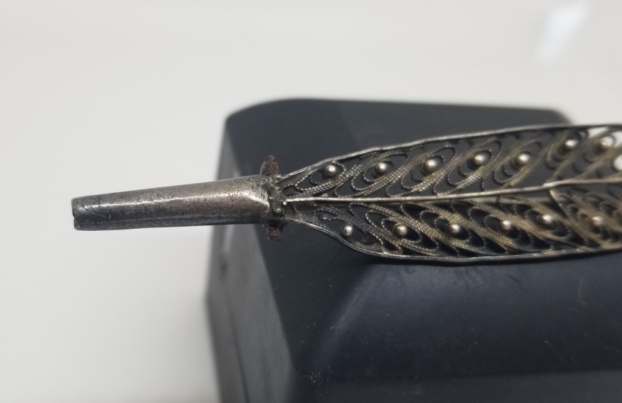 OSMANLI DÖNEMİ TELKARİ İŞÇİLİKLİ GÜMÜŞ DİVİT