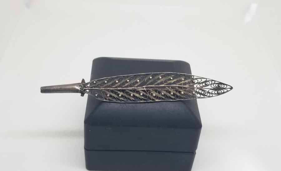 OSMANLI DÖNEMİ TELKARİ İŞÇİLİKLİ GÜMÜŞ DİVİT