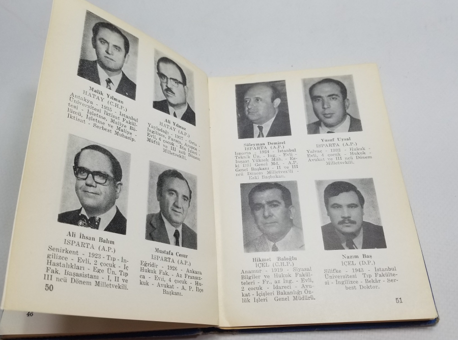 1974 YILI TBMM ALBÜMÜ