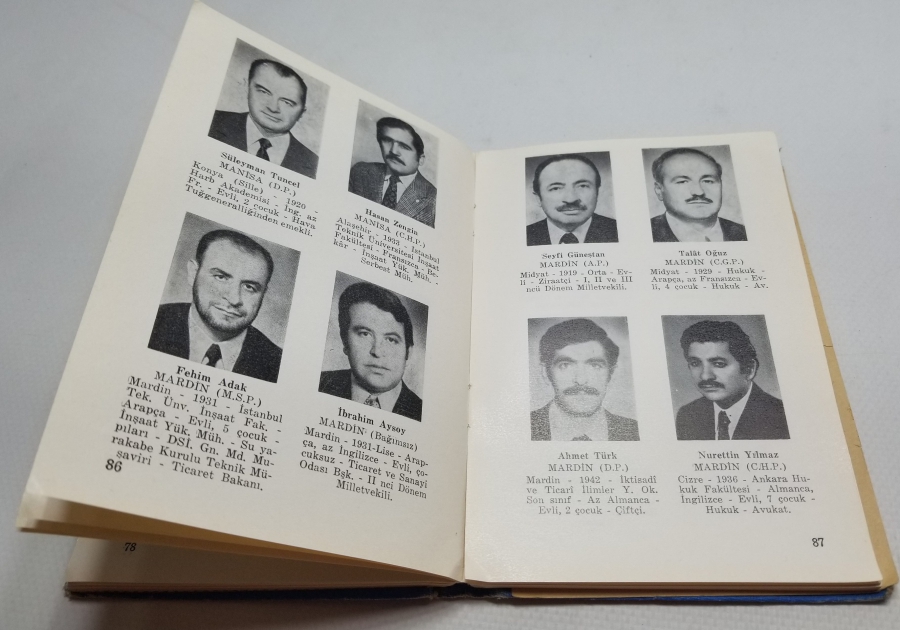 1974 YILI TBMM ALBÜMÜ