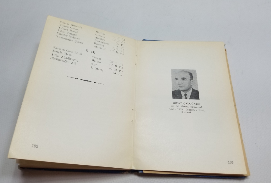 1974 YILI TBMM ALBÜMÜ