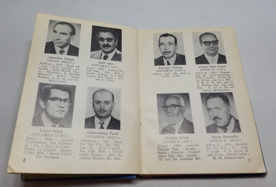 1974 YILI TBMM ALBÜMÜ