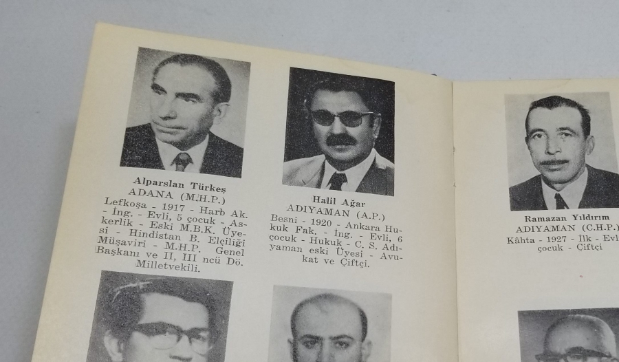 1974 YILI TBMM ALBÜMÜ