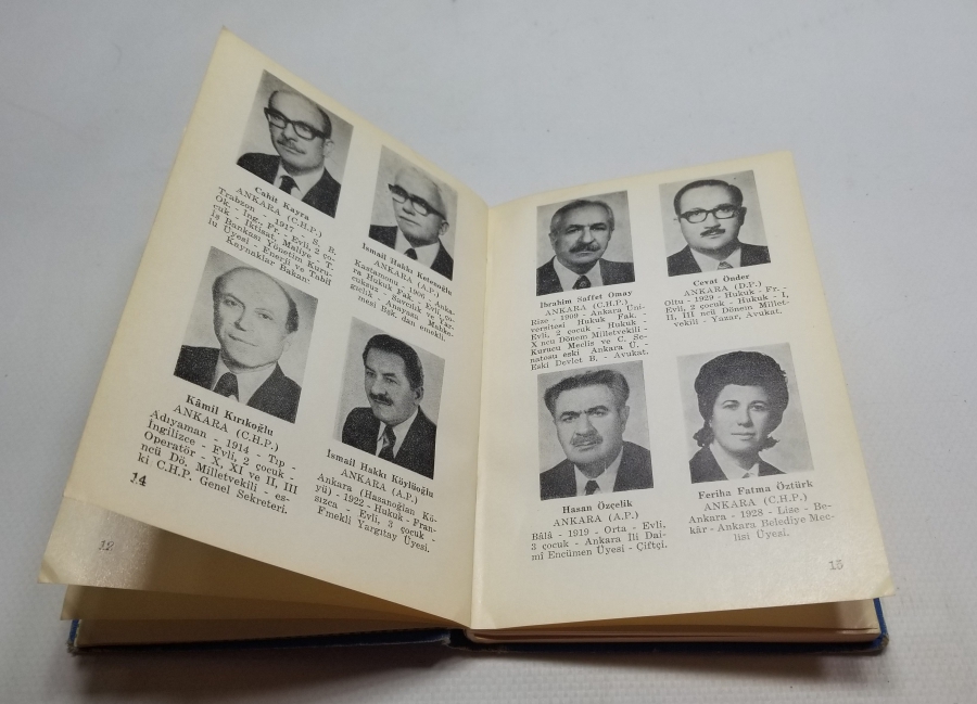 1974 YILI TBMM ALBÜMÜ